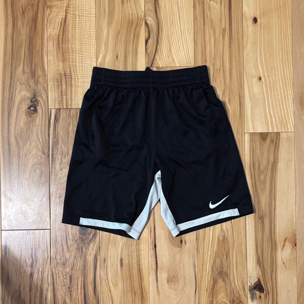 Nike Black and White Sports Shorts